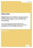 Möglichkeiten der Effizienzsteigerung der Öffentlichkeitsarbeit einer öffentlichen Verwaltung (eBook, PDF)