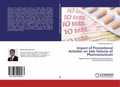 Impact of Promotional Activities on Sale Volume of Pharmaceuticals