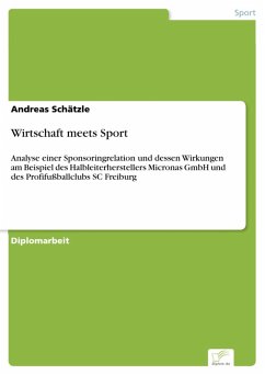 Wirtschaft meets Sport (eBook, PDF) - Schätzle, Andreas