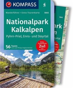 Kompass Wanderführer Nationalpark Kalkalpen - Pyhrn-Priel, Enns- und Steyrtal, m. 1 Karte - Sieghartsleitner, Franz;Sieghartsleitner, Philipp