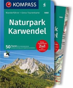 Cover Kompass Wanderführer Naturpark Karwendel