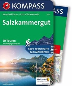KOMPASS Wanderführer Salzkammergut, m. 1 Karte - Heitzmann, Wolfgang