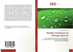 Cover Modèle analytique du Ménage Agricole