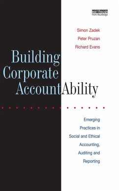 Building Corporate Accountability (eBook, PDF) - Zadek, Simon; Evans, Richard; Pruzan, Peter
