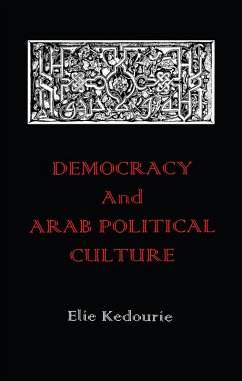 Cover Democracy and Arab Political Culture (eBook, PDF)