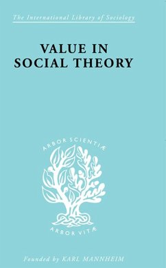 Value in Social Theory (eBook, ePUB) - Streeten, Paul