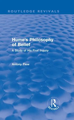 Hume's Philosophy of Belief (Routledge Revivals) (eBook, ePUB) - Flew, Antony
