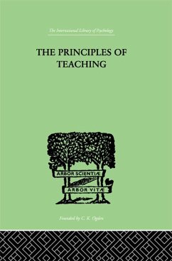 The Principles of Teaching (eBook, ePUB) - Thorndike, Edward L