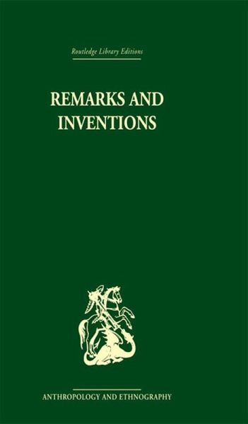 Remarks and Inventions (eBook, PDF)