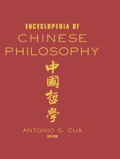 Cover Encyclopedia of Chinese Philosophy (eBook, PDF)