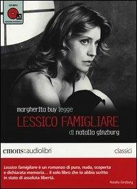 Cover Lessico famigliare letto da Margherita Buy. Audiolibro. CD Audio formato MP3