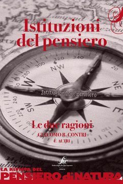 Cover Istituzioni del pensiero. La due ragioni