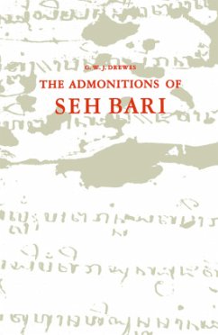 The Admonitions of Seh Bari - Pangerang Bonan