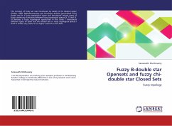 Fuzzy B-double star Opensets and fuzzy chi-double star Closed Sets - Muthusamy, Saraswathi