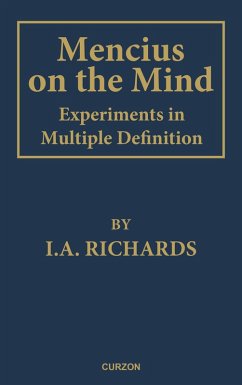 Mencius on the Mind (eBook, ePUB) - Richards, I. A.