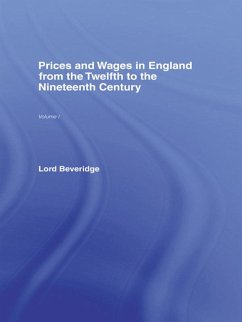 Prices and Wages in England (eBook, ePUB) - Beveridge, William