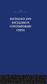 Sociology and Socialism in Contemporary China (eBook, PDF)