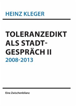 Cover Toleranzedikt als Stadtgespräch II (eBook, ePUB)
