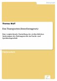 Das Transportrechtsreformgesetz (eBook, PDF)