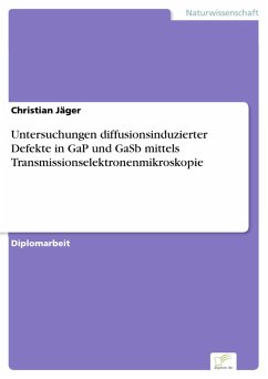 Untersuchungen diffusionsinduzierter Defekte in GaP und GaSb mittels Transmissionselektronenmikroskopie (eBook, PDF) - Jäger, Christian