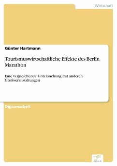 Tourismuswirtschaftliche Effekte des Berlin Marathon (eBook, PDF) - Hartmann, Günter
