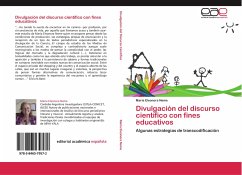 Divulgación del discurso científico con fines educativos