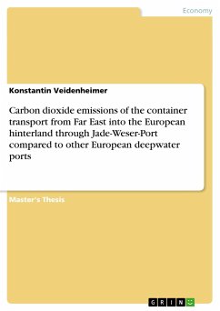 Carbon dioxide emissions of the container transport from Far East into the European hinterland through Jade-Weser-Port compared to other European deepwater ports - Veidenheimer, Konstantin