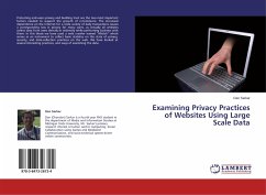 Examining Privacy Practices of Websites Using Large Scale Data - Sarkar, Dan