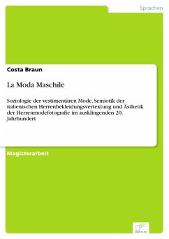 La Moda Maschile (eBook, PDF) - Braun, Costa
