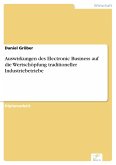 Auswirkungen des Electronic Business auf die Wertschöpfung traditioneller Industriebetriebe (eBook, PDF)