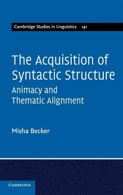 The Acquisition of Syntactic Structure - Becker, Misha