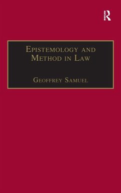 Cover Epistemology and Method in Law