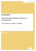 Deutsche Immobilieninvestitionen in Lateinamerika (eBook, PDF)