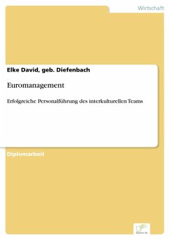 Euromanagement (eBook, PDF) - David, geb. Diefenbach