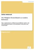 Die Fähigkeit Deutschlands zu sozialen Reformen (eBook, PDF)