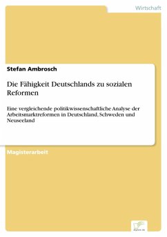 Die Fähigkeit Deutschlands zu sozialen Reformen (eBook, PDF) - Ambrosch, Stefan