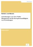 Auswirkungen von New Public Management auf die Korruptionsanfälligkeit von Verwaltungen (eBook, PDF)