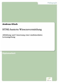 HTML-basierte Wissensvermittlung (eBook, PDF) - Klisch, Andreas