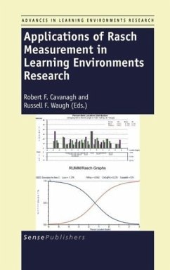 Cover Applications of Rasch Measurement in Learning Environments Research