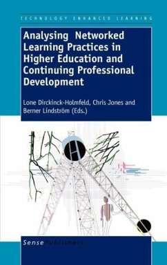 Cover Analysing Networked Learning Practices in Higher Education and Continuing Professional Development
