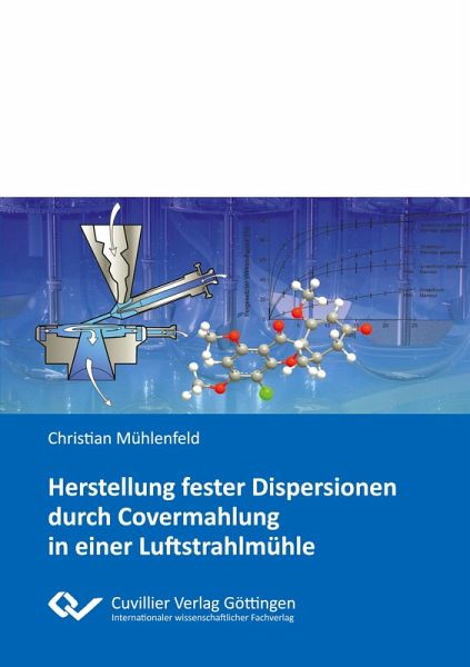 Herstellung fester Dispersionen durch Covermahlung in einer Luftstrahlmühle Herstellung fester Dispersionen durch Covermahlung in einer Luftstrahlmühle