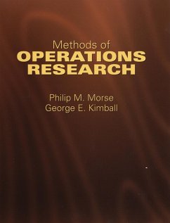 Methods of Operations Research (eBook, ePUB) - Morse, Philip M.