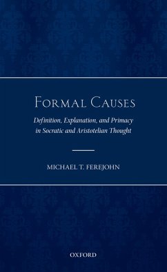 Formal Causes (eBook, PDF) - Ferejohn, Michael T.