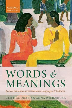 Words and Meanings (eBook, PDF) - Goddard, Cliff; Wierzbicka, Anna