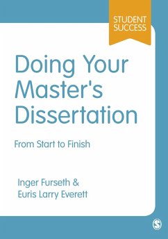 Doing Your Master's Dissertation (eBook, ePUB) - Furseth, Inger; Everett, Euris Larry Larry