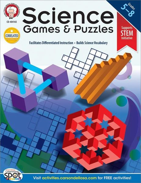 Science Games and Puzzles, Grades 5 - 8 (eBook, PDF) Science Games and Puzzles, Grades 5 - 8 (eBook, PDF)