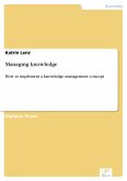 Managing knowledge (eBook, PDF)