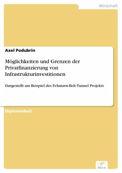 Möglichkeiten und Grenzen der Privatfinanzierung von Infrastrukturinvestitionen (eBook, PDF) - Podubrin, Axel