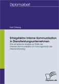 Erfolgsfaktor Interne Kommunikation in Dienstleistungsunternehmen (eBook, PDF)