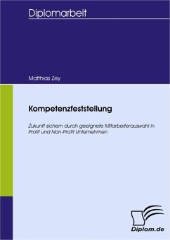 Kompetenzfeststellung (eBook, PDF) - Zey, Matthias